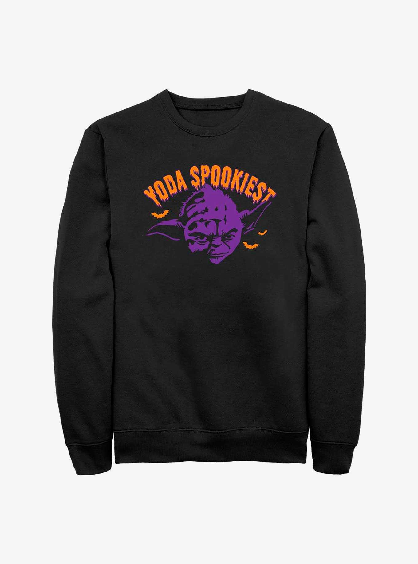 Star Wars Spooky Yoda Spookiest Sweatshirt, , hi-res