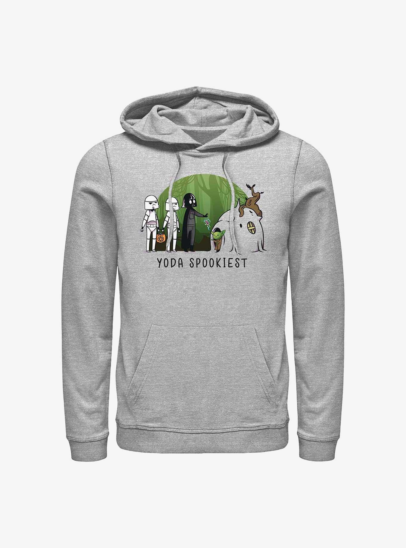 Star Wars Yoda Spookiest Hoodie, ATH HTR, hi-res