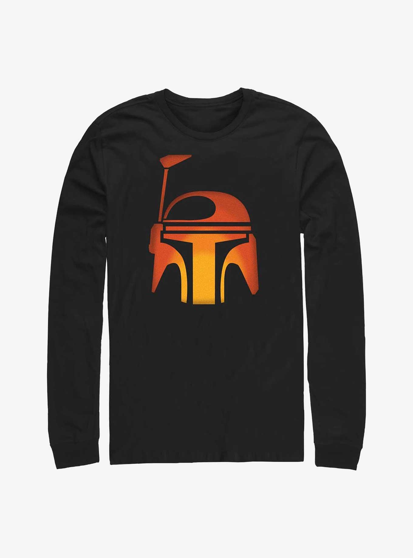 Star Wars Boba Fett Pumpkin Long-Sleeve T-Shirt, , hi-res