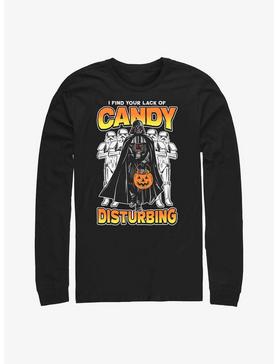 Star Wars Darth Vader Lack Of Candy Disturbing Long-Sleeve T-Shirt, , hi-res