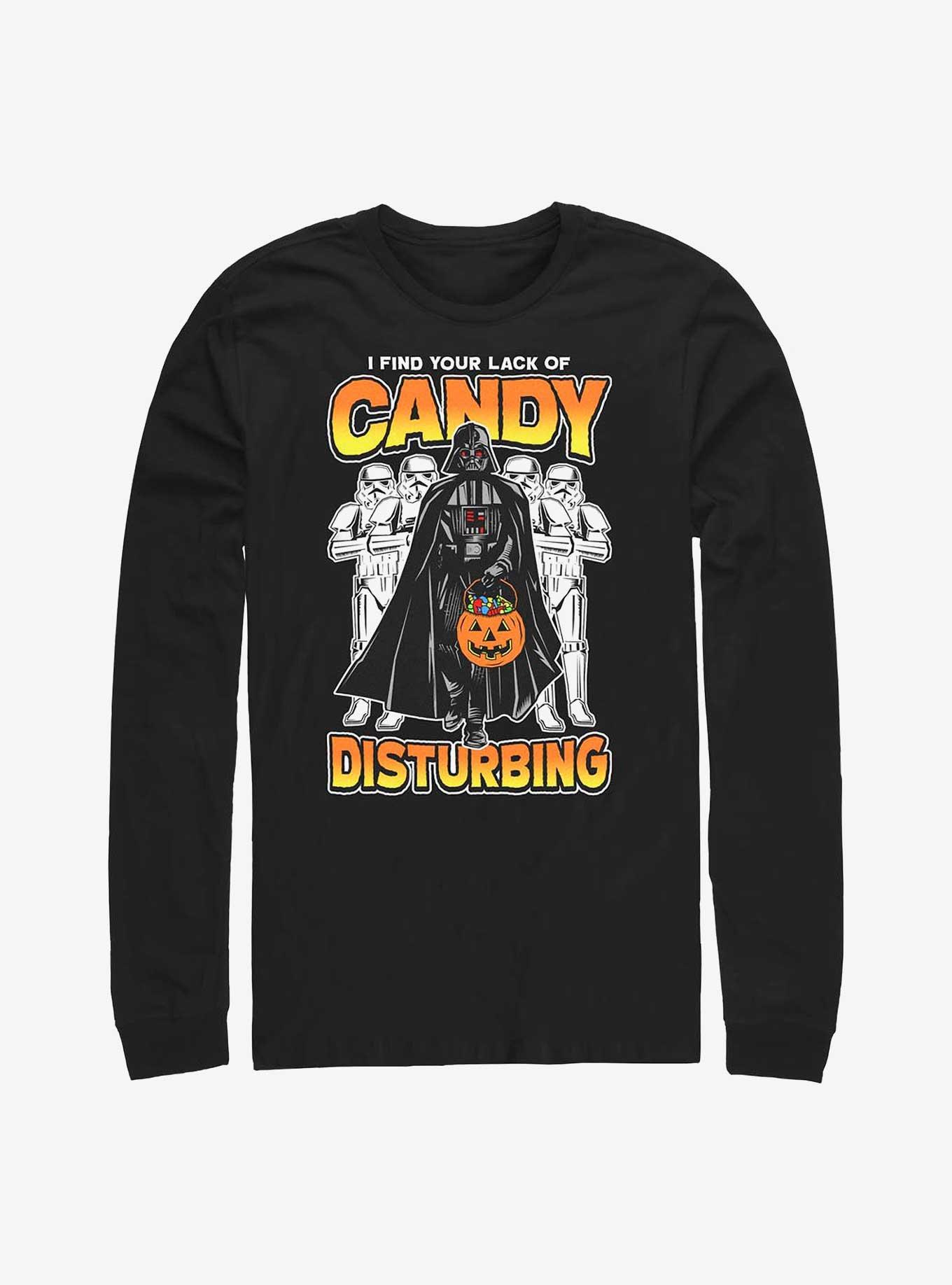 Star Wars Darth Vader Lack Of Candy Disturbing Long-Sleeve T-Shirt, , hi-res