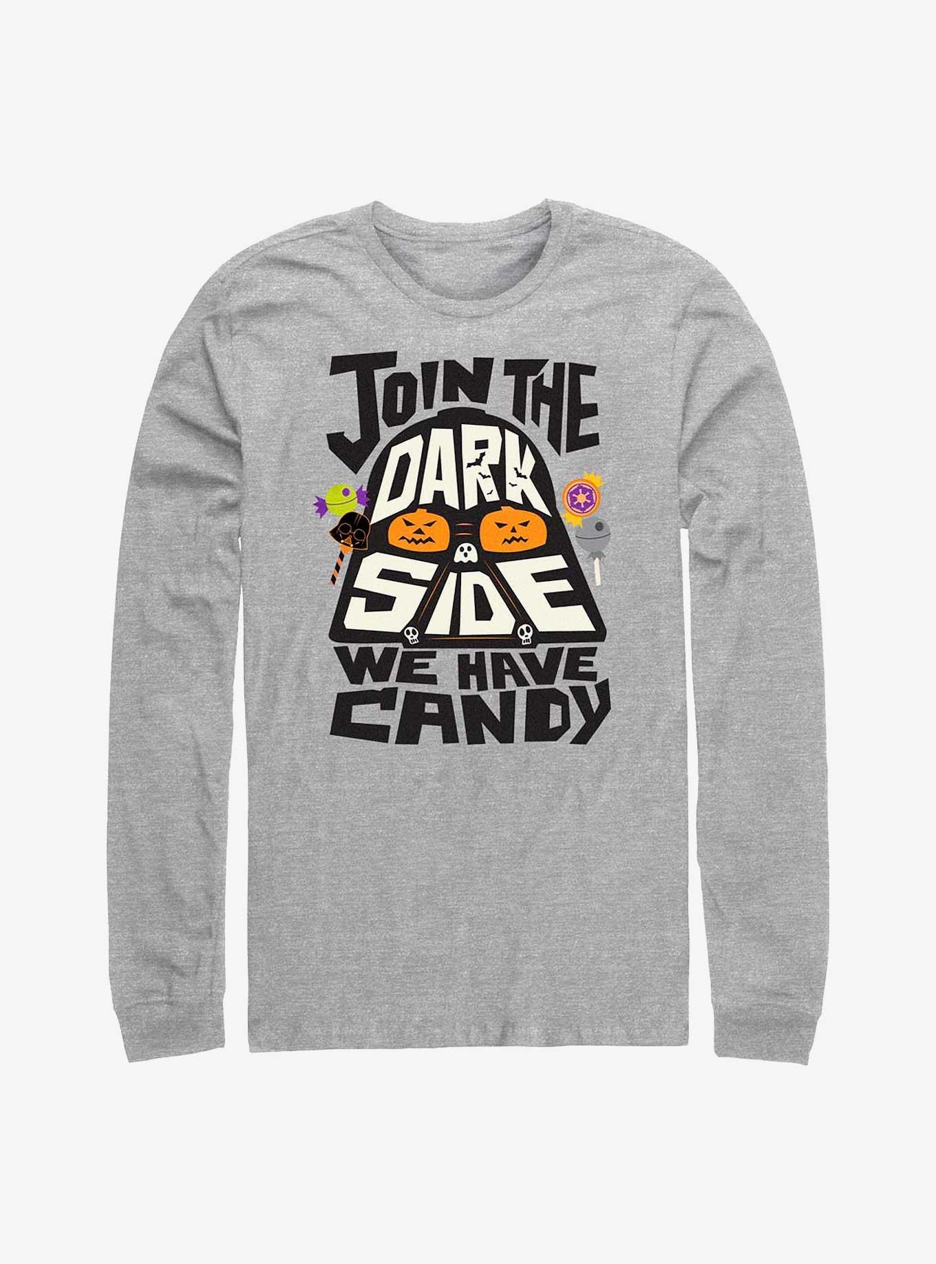 Star Wars The Dark Side Has Candy Long-Sleeve T-Shirt, ATH HTR, hi-res