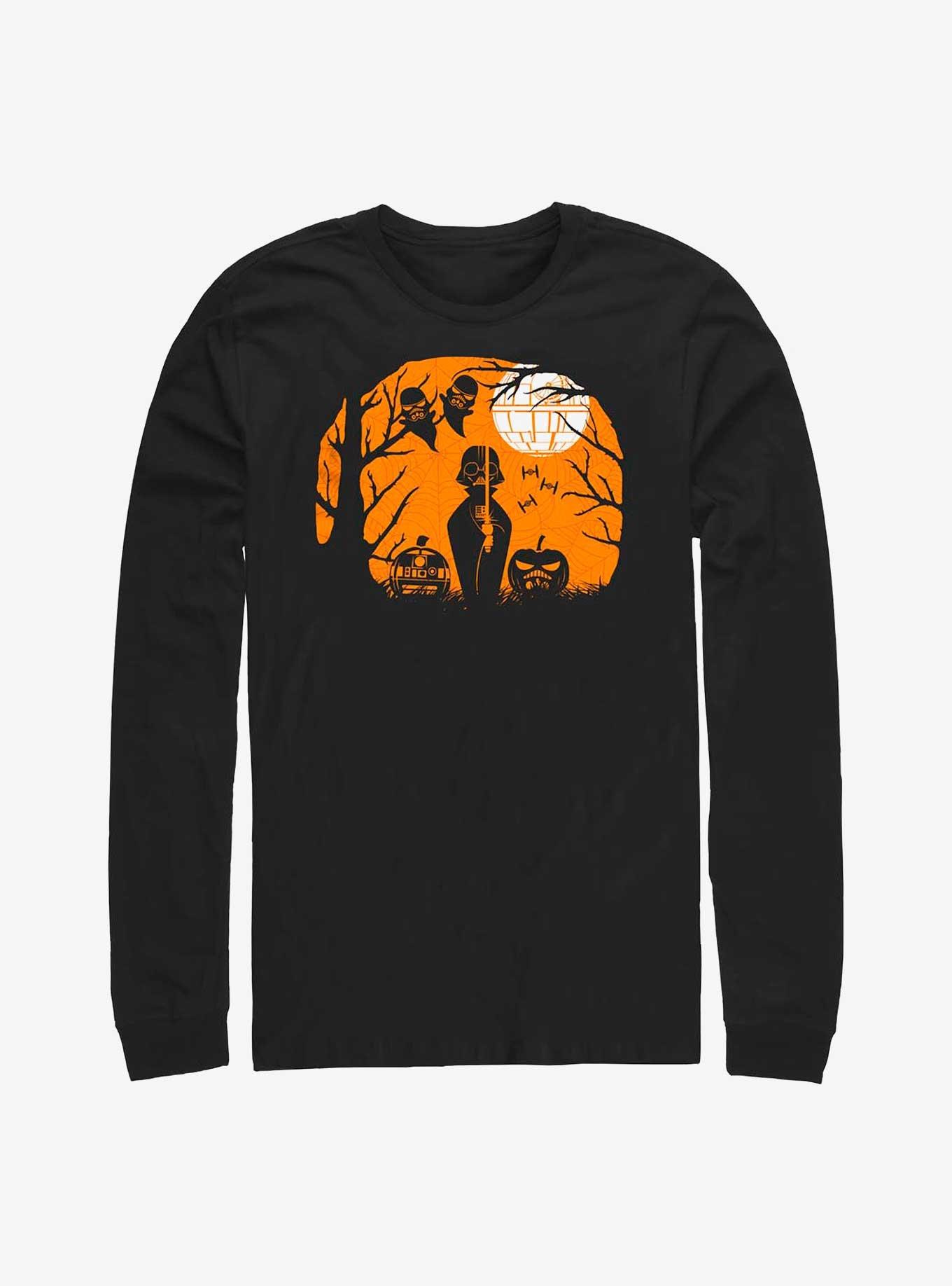Star Wars Darth Spooky Long-Sleeve T-Shirt, BLACK, hi-res