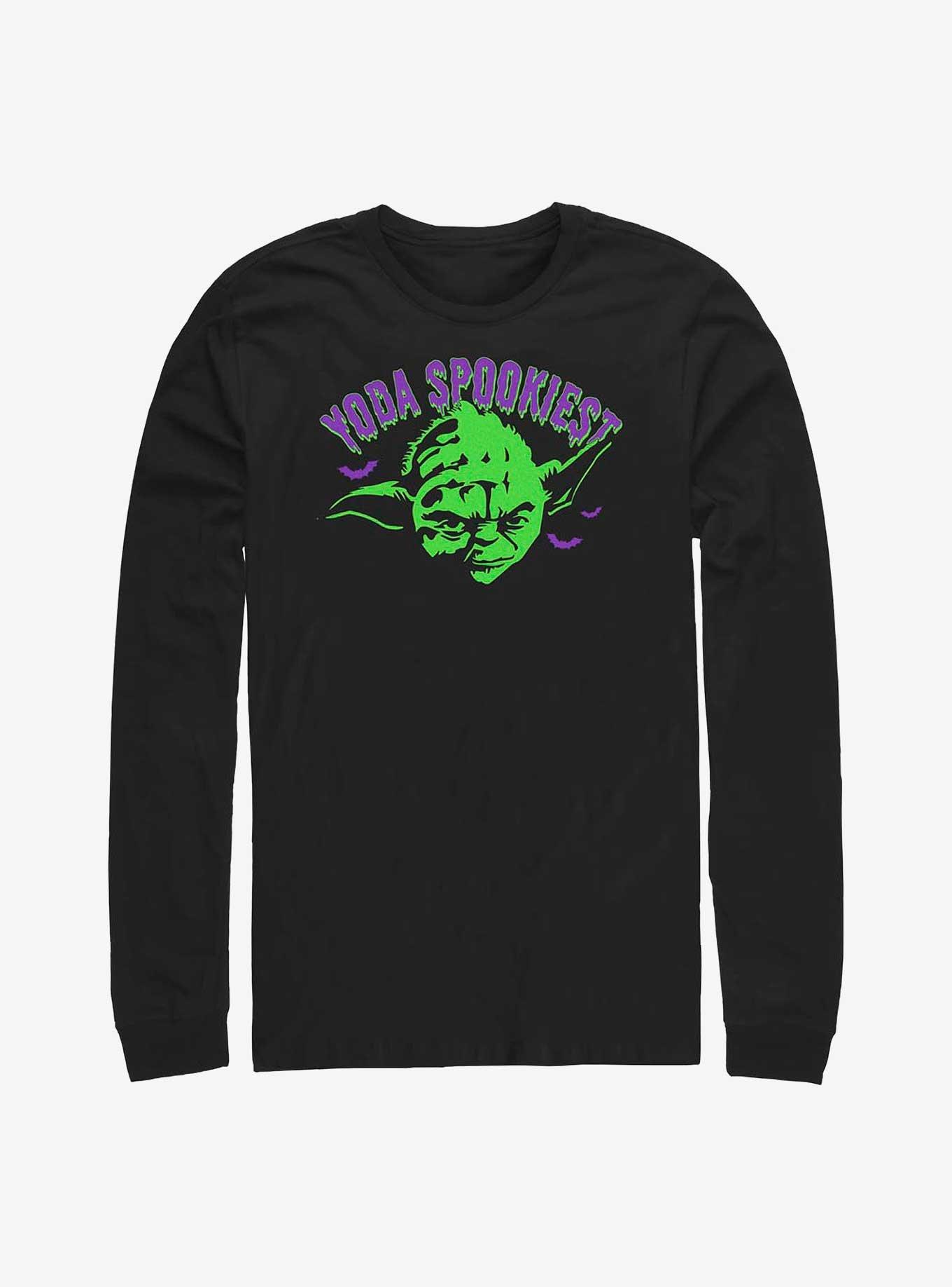 Star Wars Haunted Yoda Spookiest Long-Sleeve T-Shirt