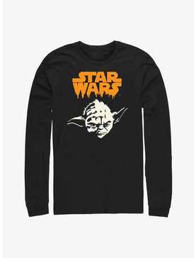 Star Wars Yoda Ghoul Head Long-Sleeve T-Shirt, , hi-res