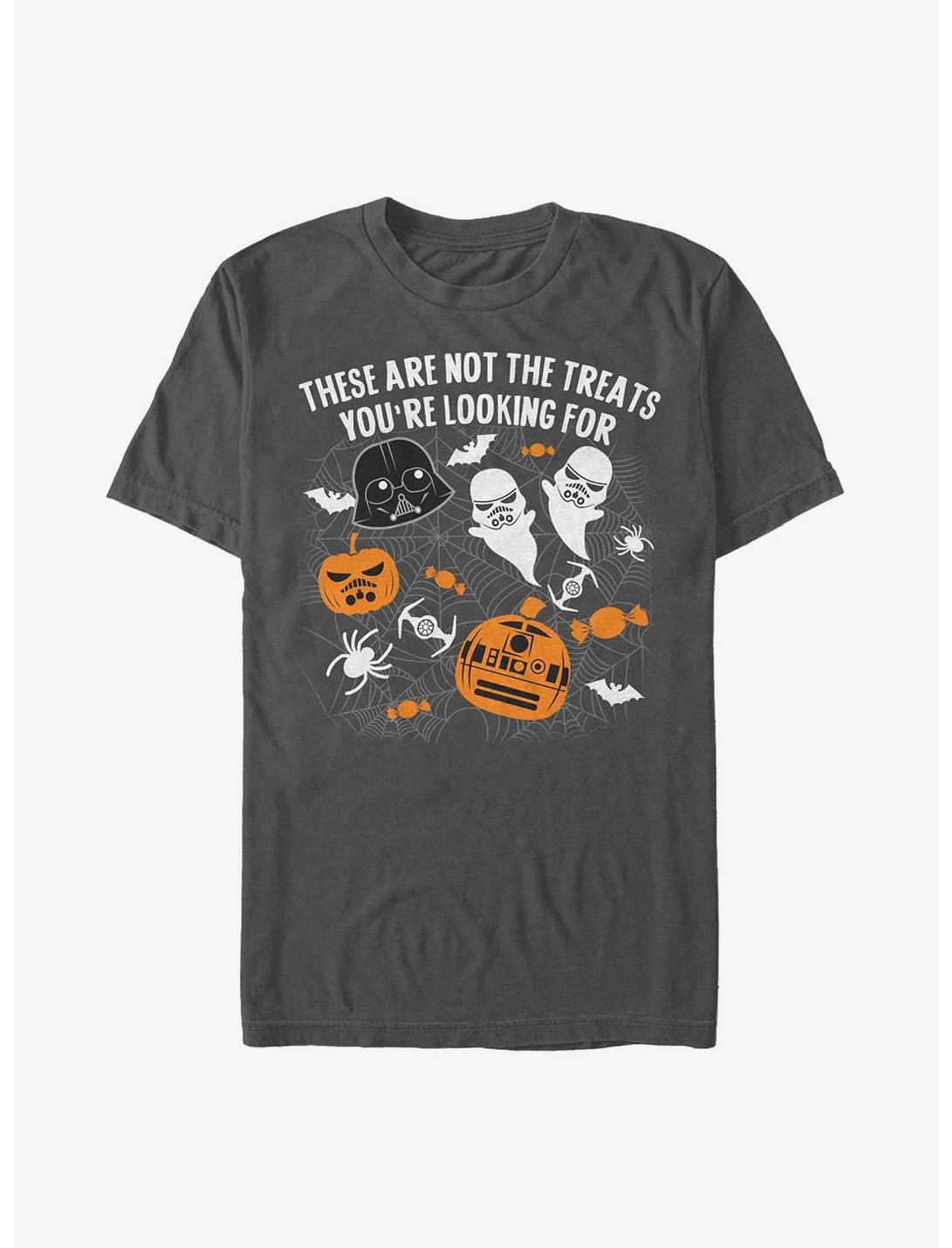 Star Wars Not The Treats You're Looking For T-Shirt, CHARCOAL, hi-res