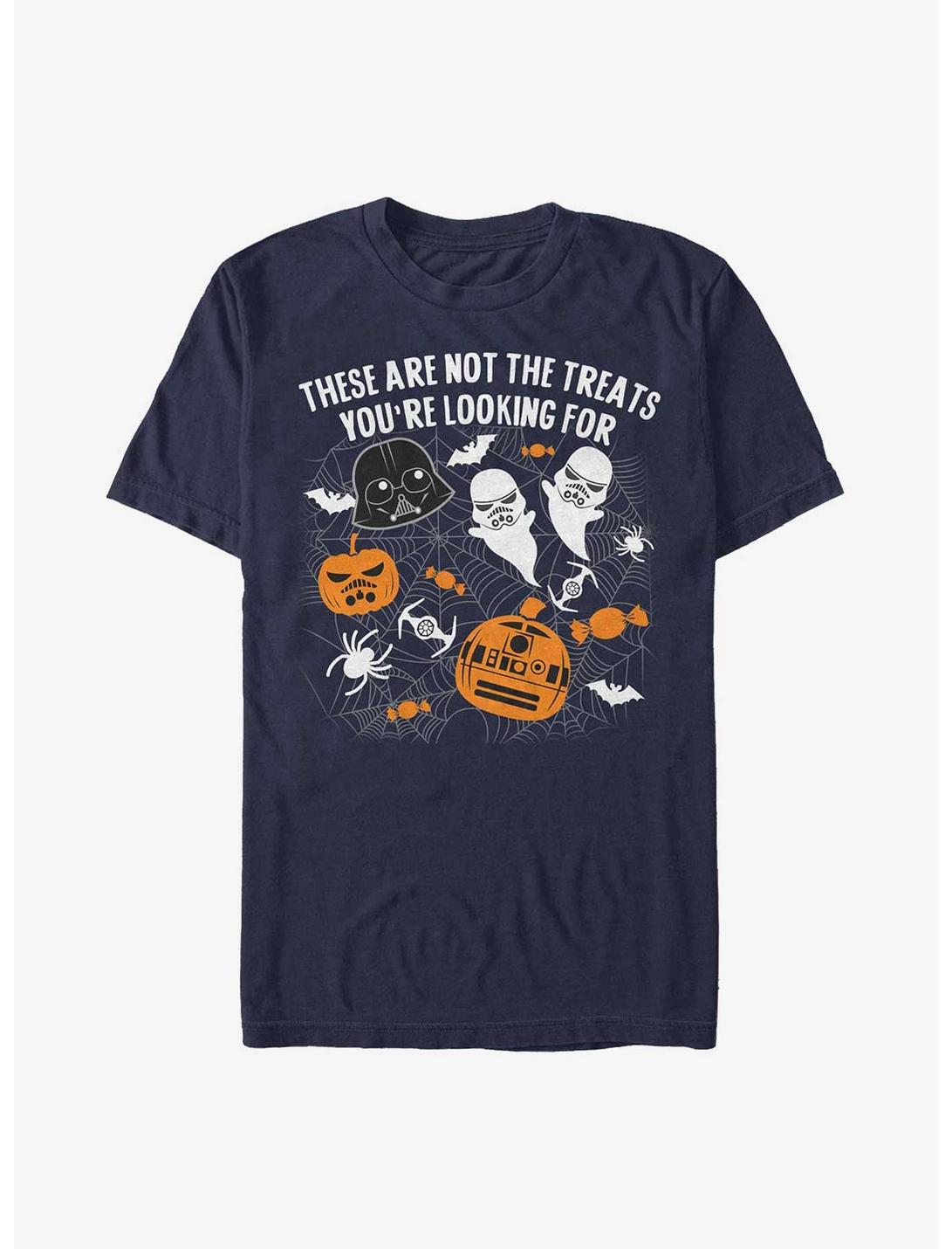 Star Wars Not The Treats You're Looking For T-Shirt, NAVY, hi-res