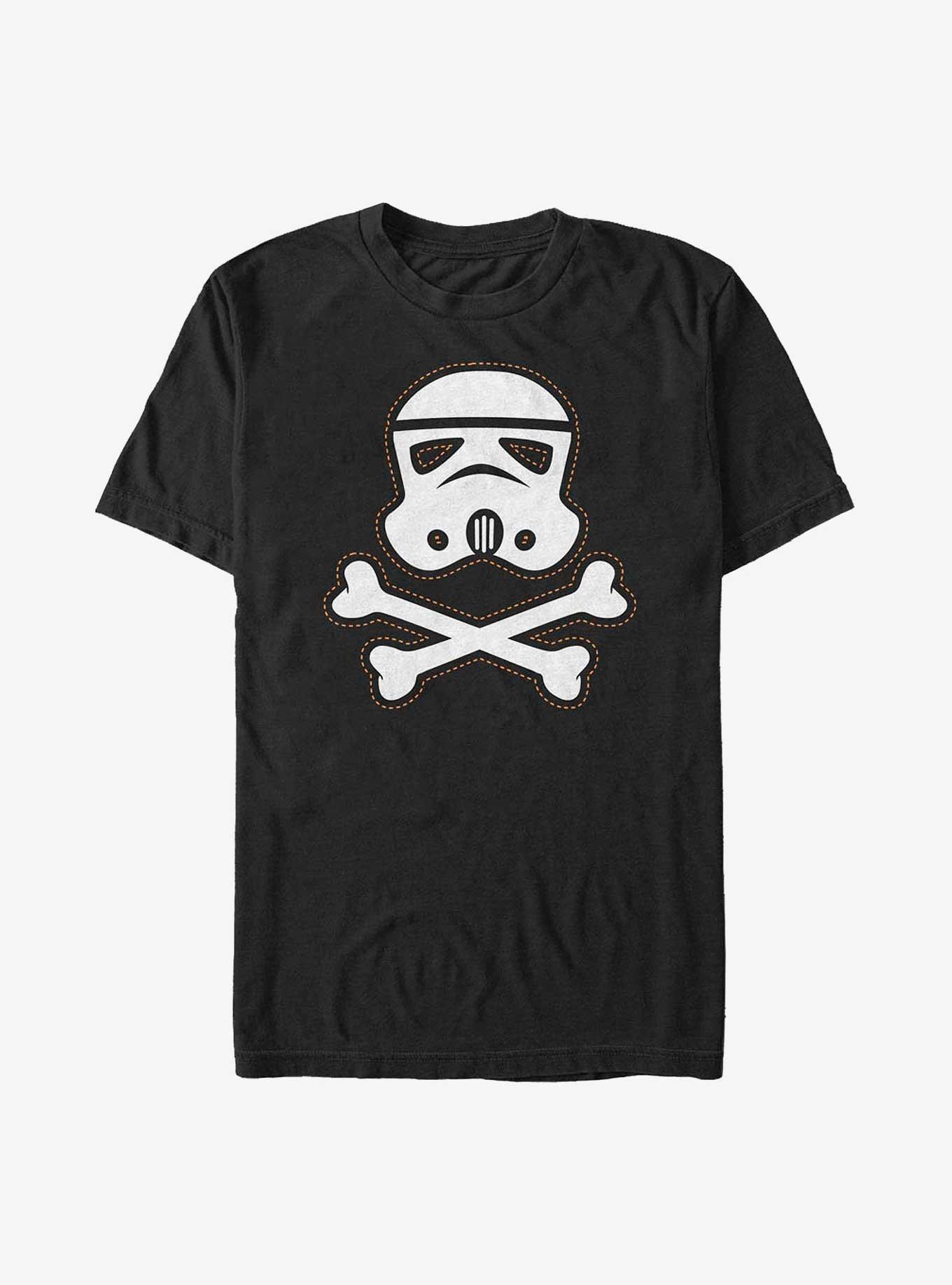 Star Wars Stormtrooper Skull Patch T-Shirt, , hi-res