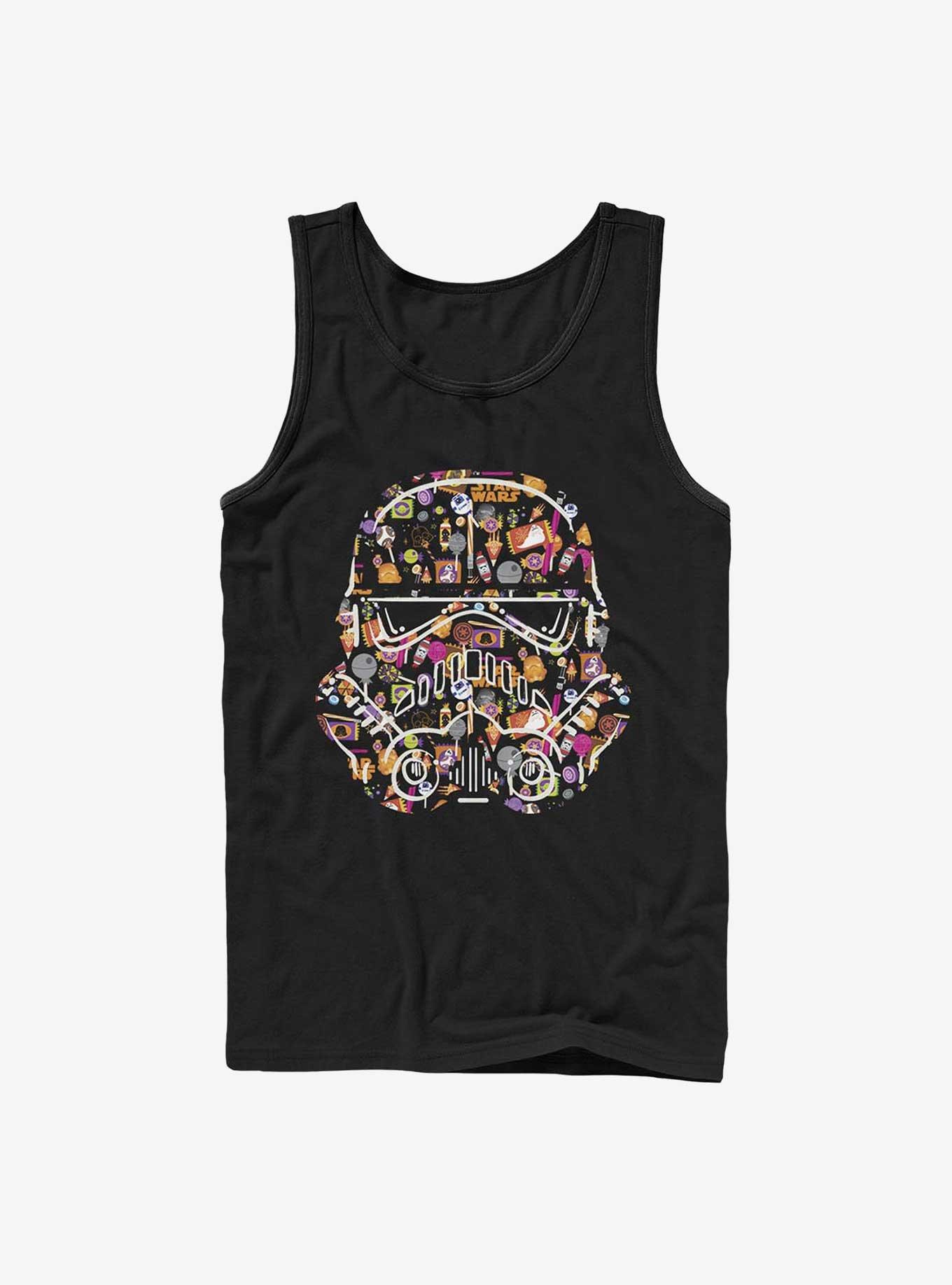 Star Wars Stormtrooper Candy Face Fill Tank Top