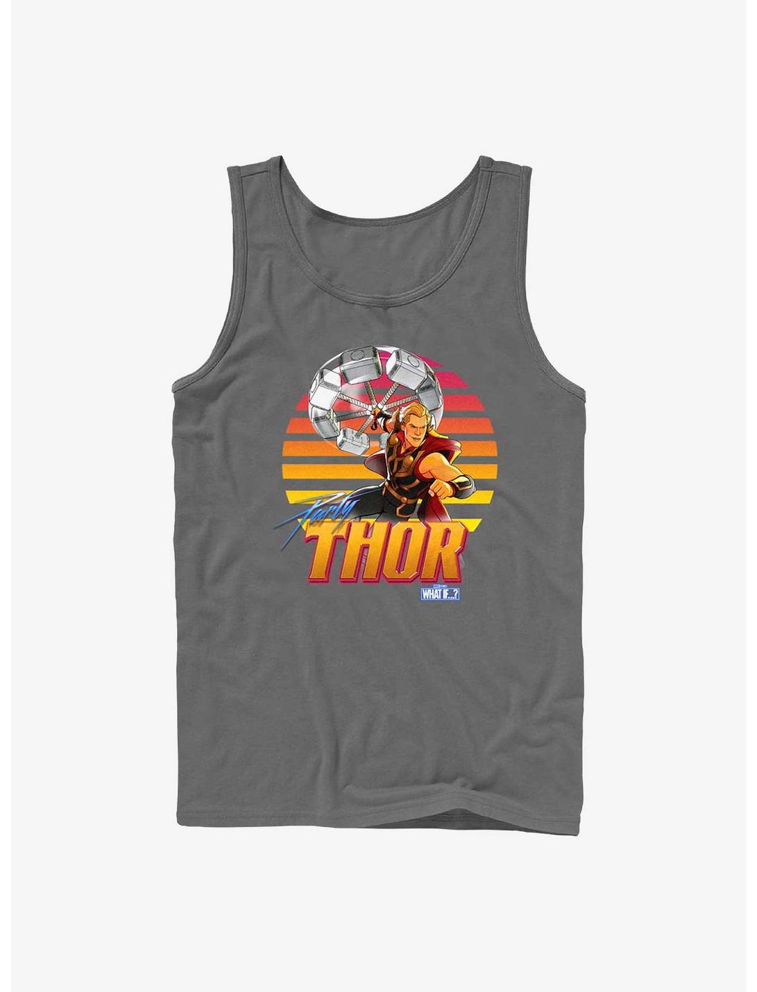 Marvel What If Party Coaster Tank, CHARCOAL, hi-res