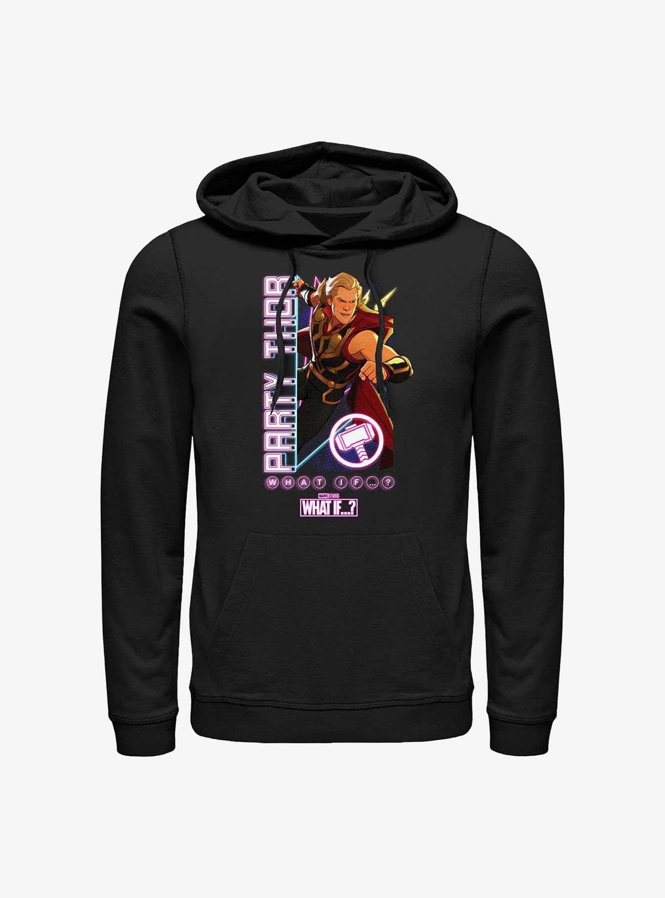 Marvel What If Party Time Thor Hoodie, BLACK, hi-res