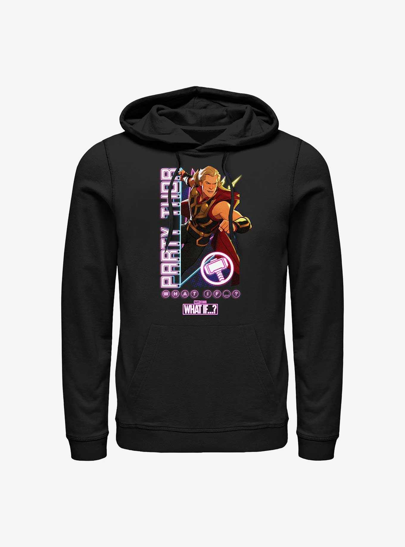Marvel What If Party Time Thor Hoodie, , hi-res