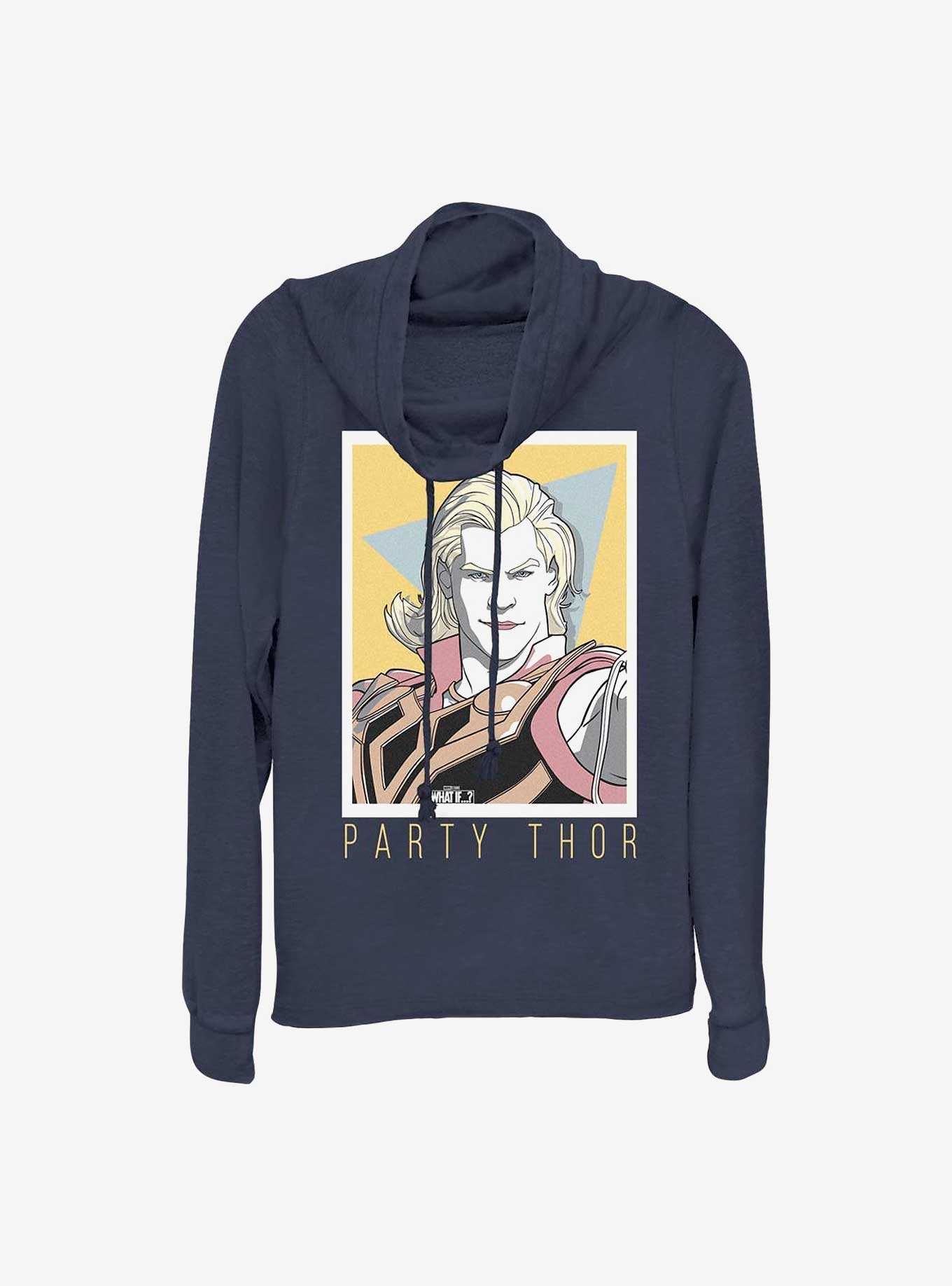 Marvel What If Simple Party Thor Girls Long Sleeve T-Shirt, , hi-res