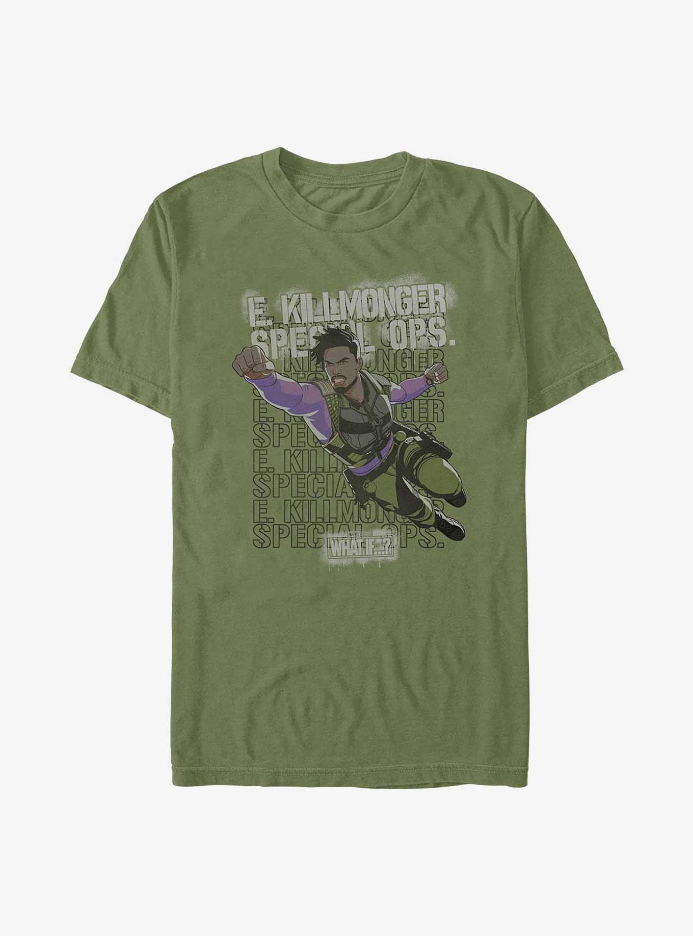Marvel What If...? Army Brat T-Shirt, MIL GRN, hi-res