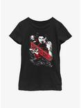 Marvel Shang-Chi And The Legend Of The Ten Rings Fists Of Marvel Youth Girls T-Shirt, BLACK, hi-res