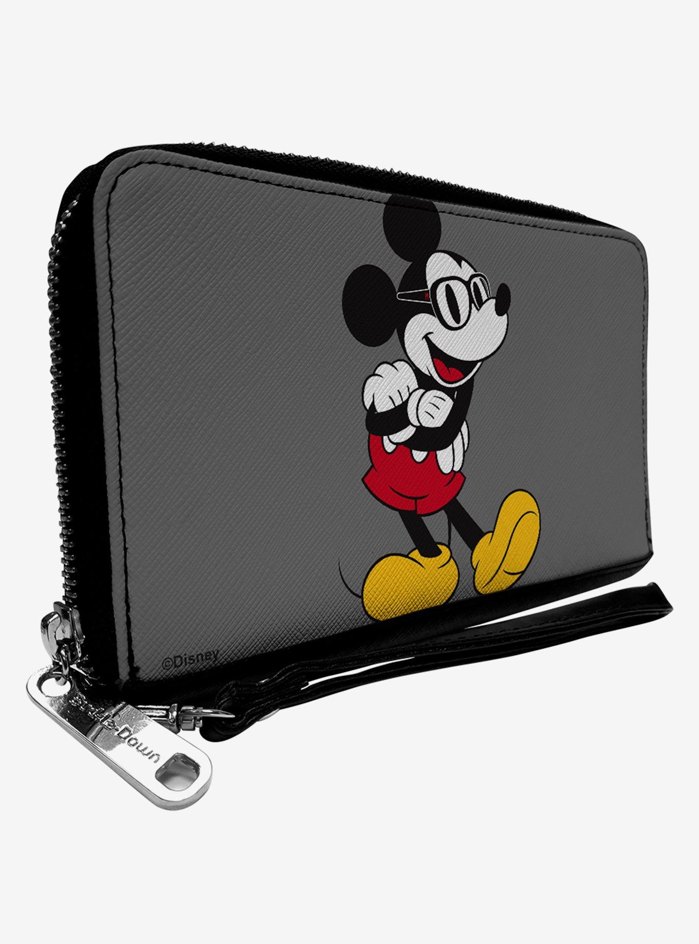 Disney Mickey Mouse Sports Kanji Zip Around Wallet