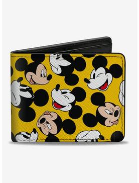 Disney Mickey Mouse Through Years Bifold Wallet, , hi-res