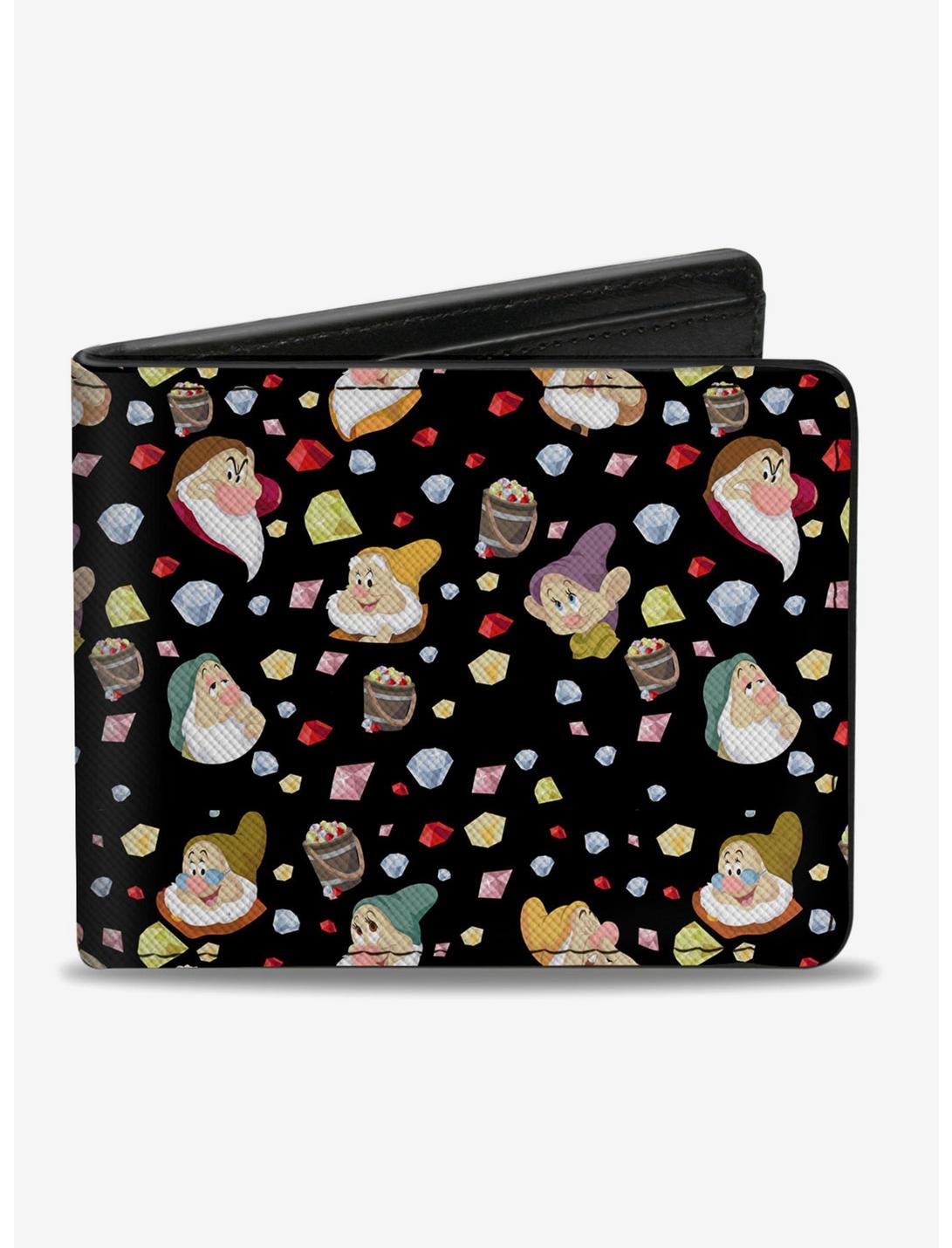 Disney Snow White Expressions And Diamonds Bifold Wallet, , hi-res