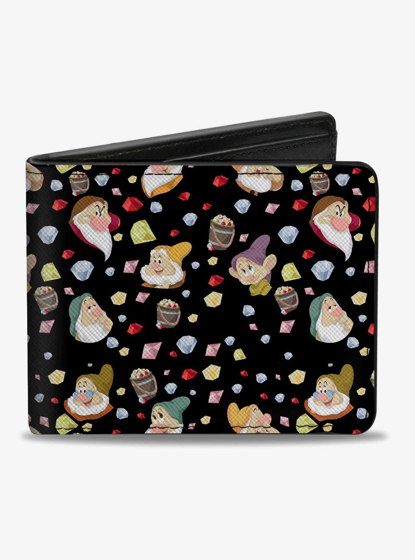 Disney Snow White Expressions And Diamonds Bifold Wallet, , hi-res