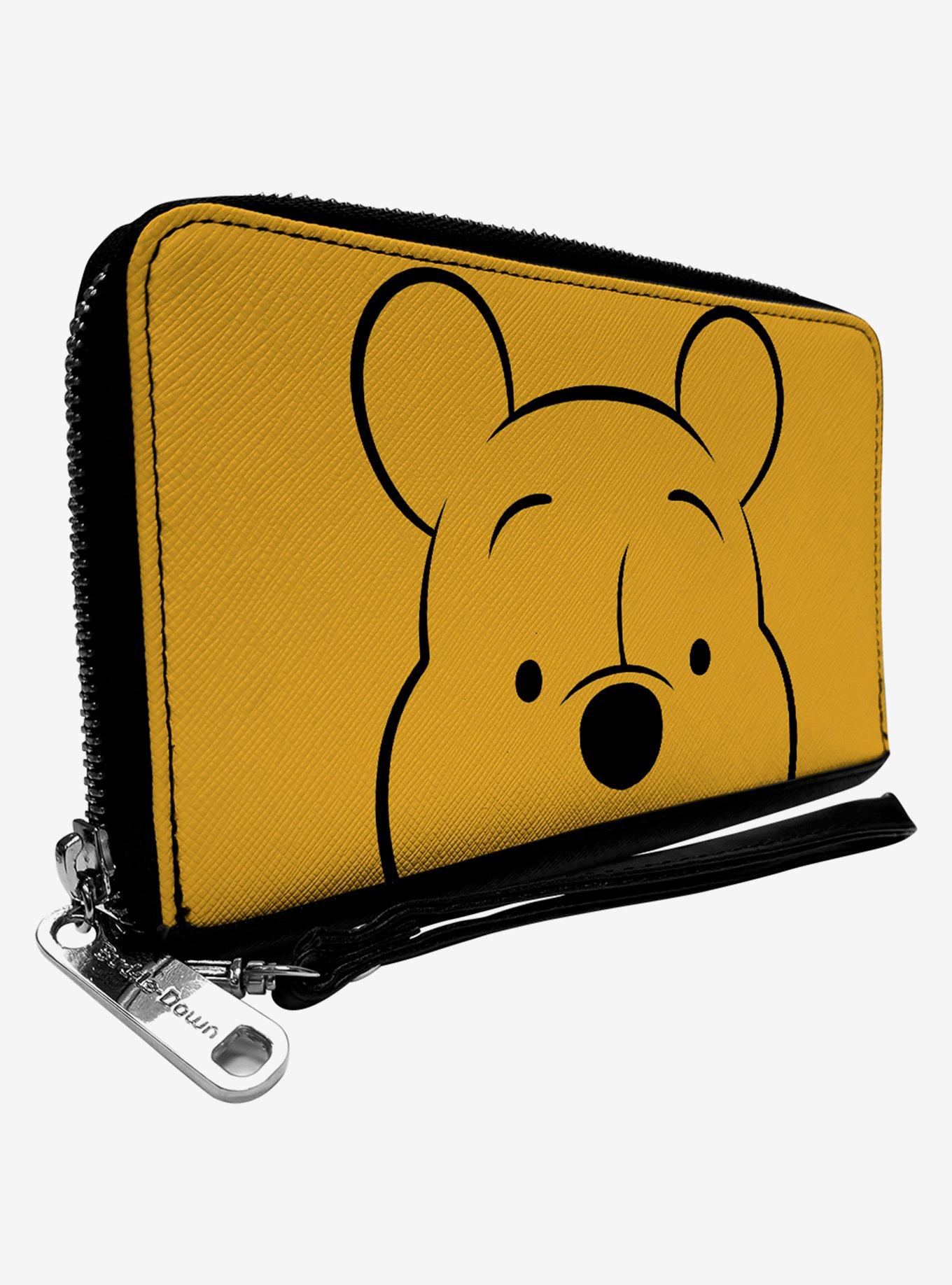 Disney Winnie The Pooh Close Up Zip Around Wallet