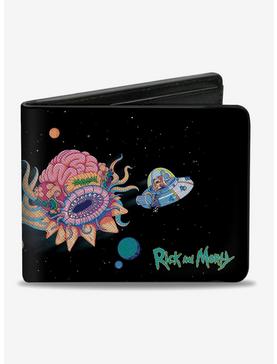 Rick And Morty Space Cruiser Escape Bifold Wallet, , hi-res