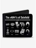 Seinfeld Abcs Of Seinfeld Bifold Wallet, , hi-res