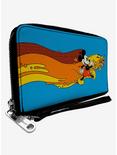 Disney Mickey Mouse And Pluto Action Wave Zip Around Wallet, , hi-res