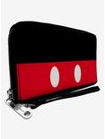 Disney Mickey Mouse Buttons Zip Around Wallet, , hi-res