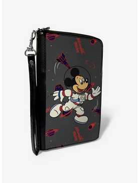 Disney Mickey Mouse In Space Zip Around Wallet, , hi-res