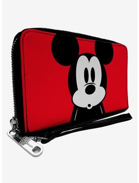 Disney Mickey Mouse Surprise Close Up Zip Around Wallet, , hi-res