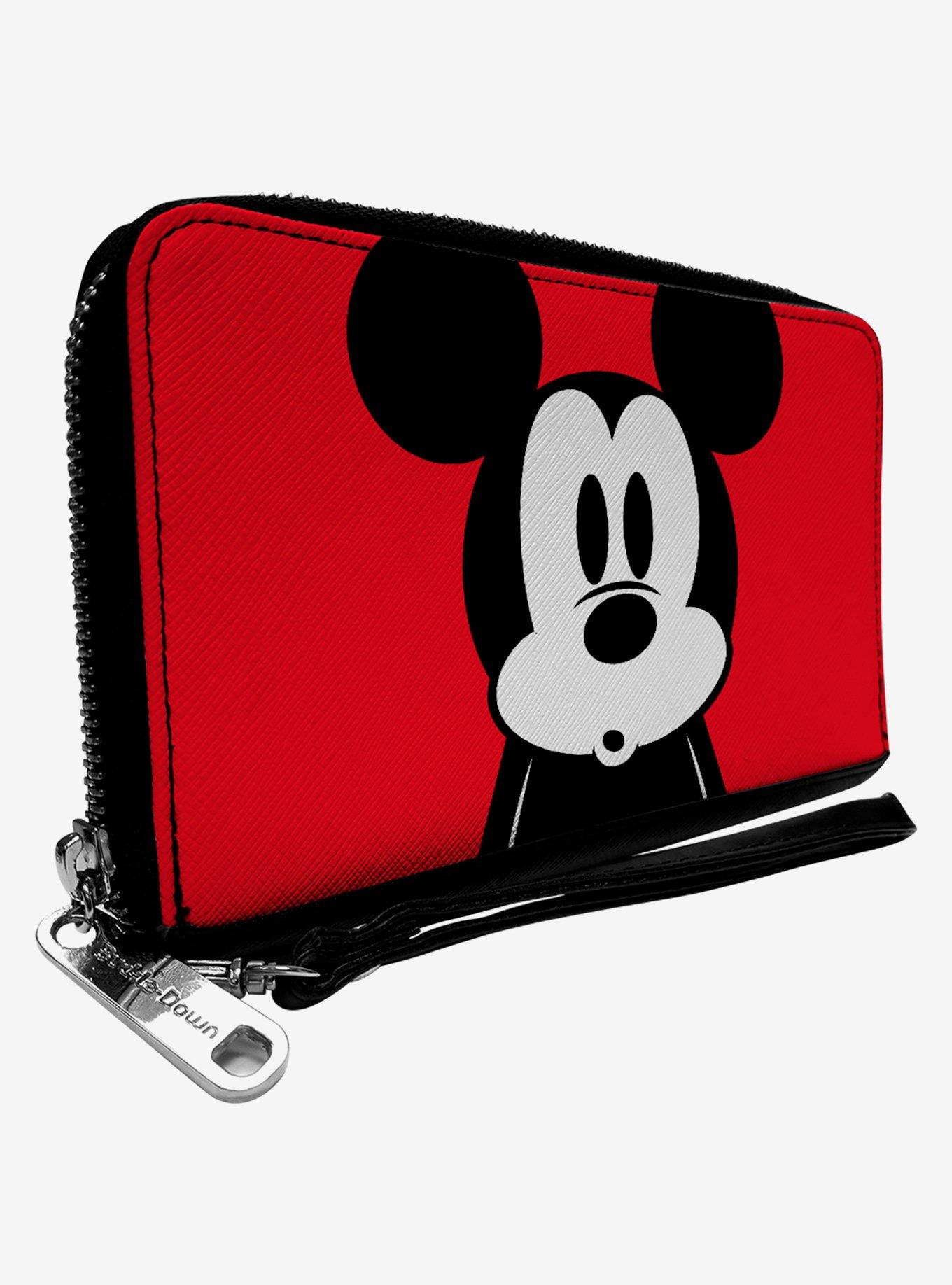 Disney Mickey Mouse Surprise Close Up Zip Around Wallet, , hi-res