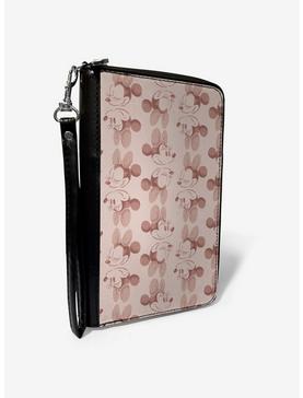 Disney Minnie Mouse Expressions Zip Around Wallet, , hi-res