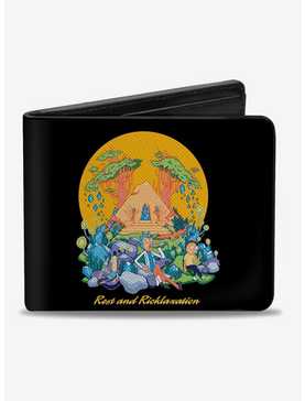 Rick And Morty Rest And Ricklaxation Bifold Wallet, , hi-res