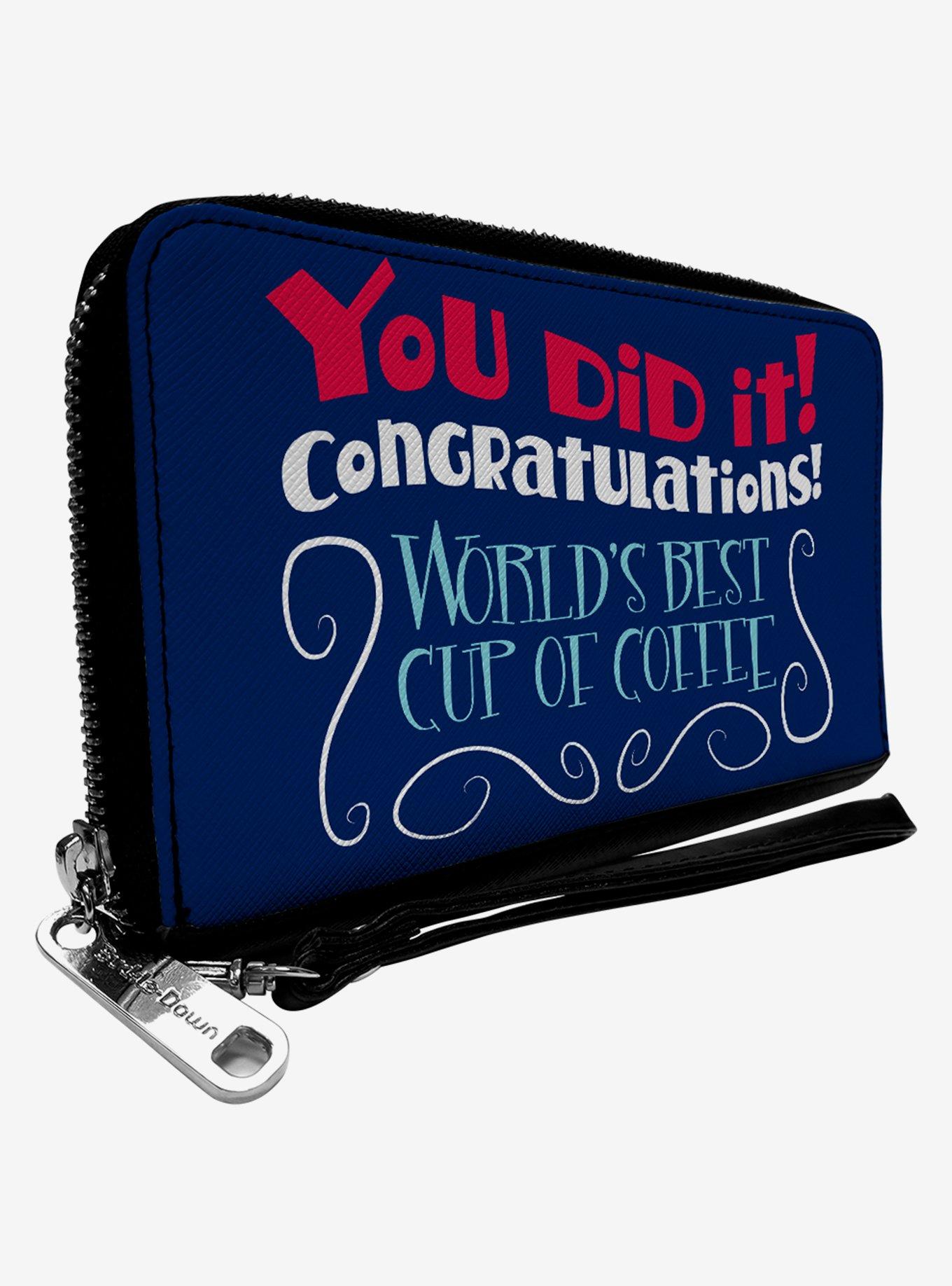 Elf You Did It Coffee Zip Around Wallet, , hi-res