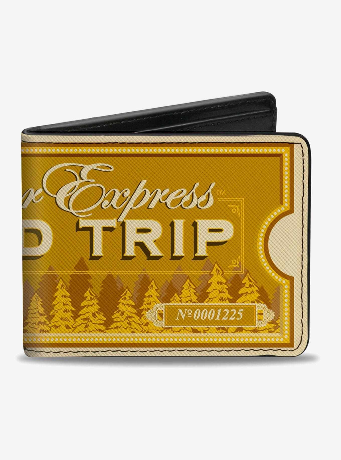 The Polar Express Round Trip Train Ticket Bifold Wallet, , hi-res
