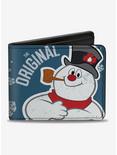 Frosty Snowman Snowflakes Bifold Wallet, , hi-res