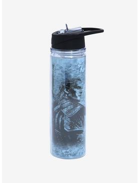 The Witcher Geralt Tonal Portrait Water Bottle, , hi-res