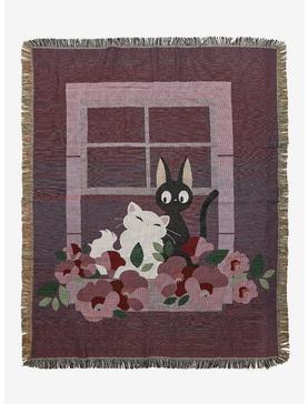 Studio Ghibli Kiki's Delivery Service Lily & Jiji Window Tapestry Throw - BoxLunch Exclusive, , hi-res