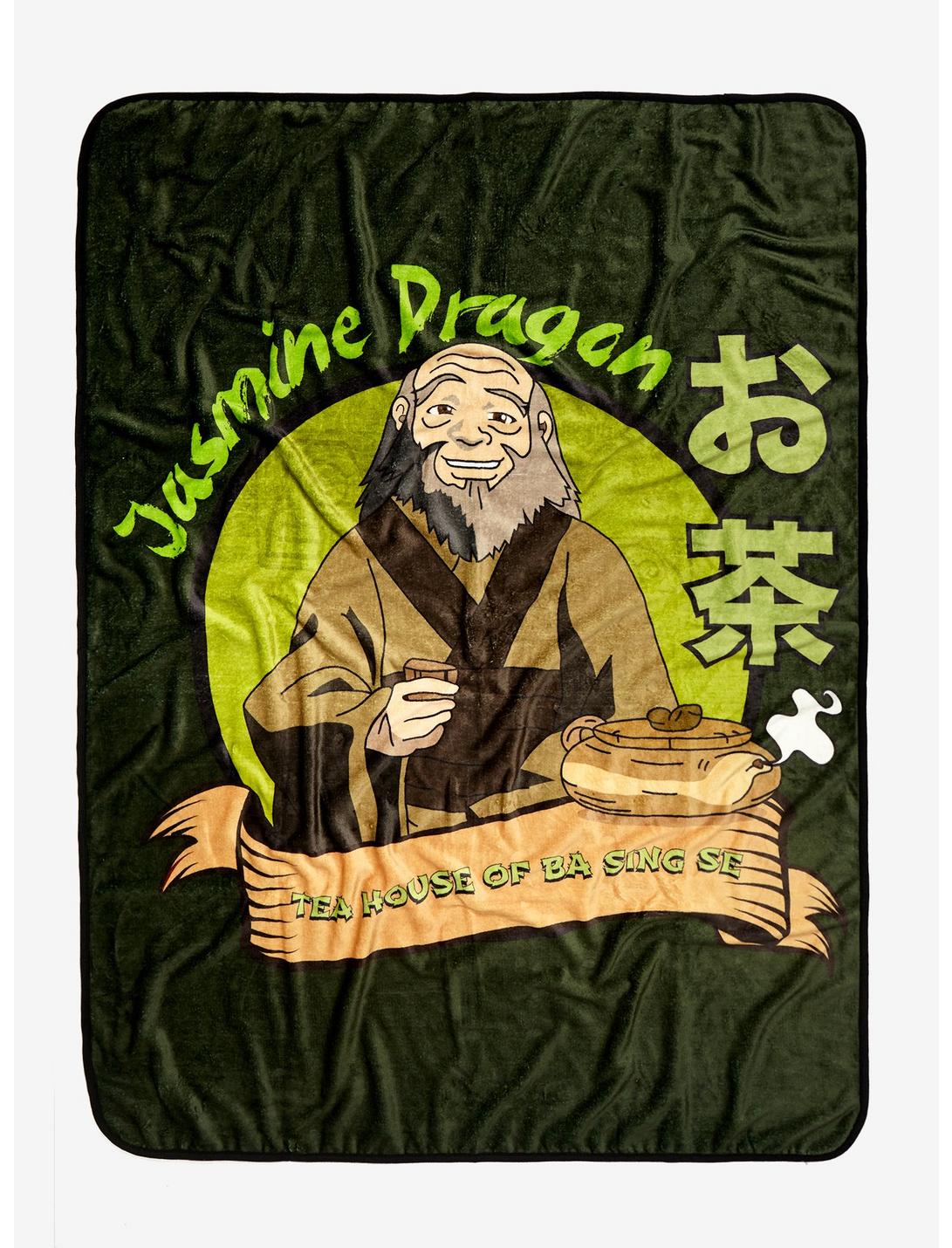 Avatar: The Last Airbender Jasmine Dragon Throw - BoxLunch Exclusive, , hi-res