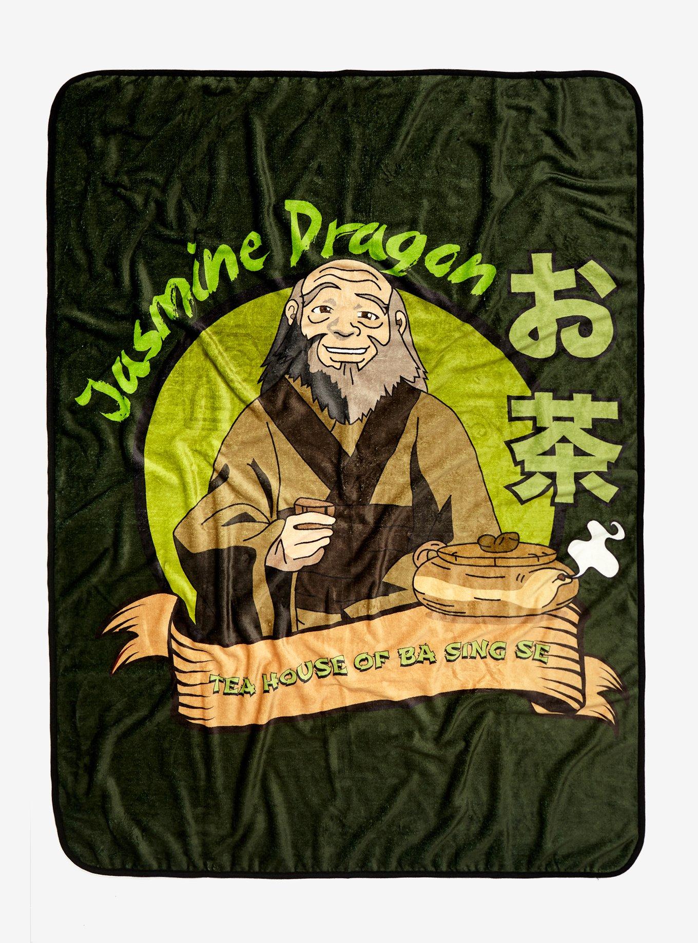 Avatar: The Last Airbender Jasmine Dragon Throw - BoxLunch Exclusive, , hi-res