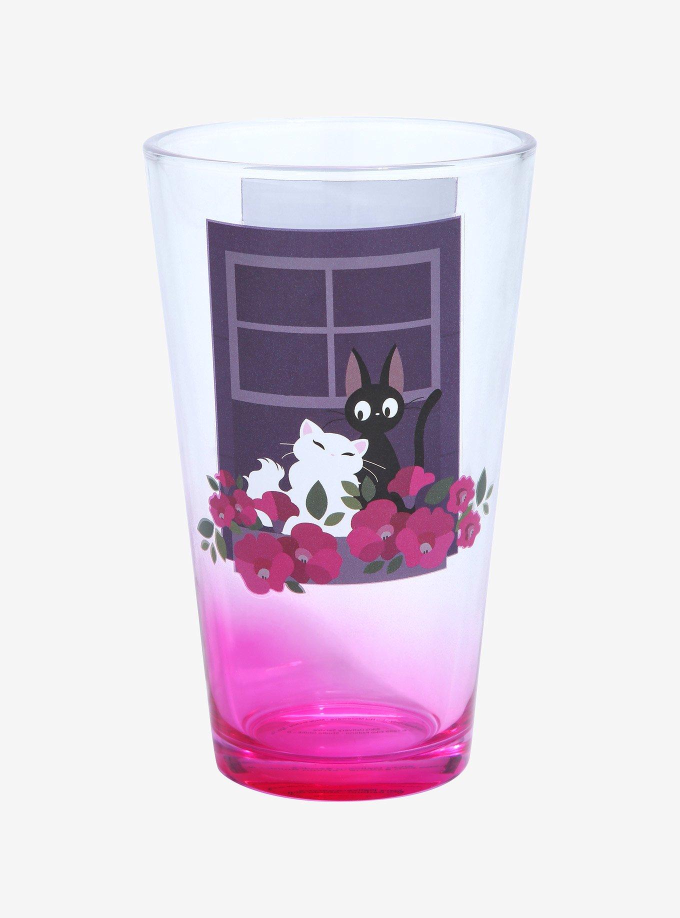 Studio Ghibli Kiki's Delivery Service Lily & Jiji Window Pint Glass - BoxLunch Exclusive, , hi-res