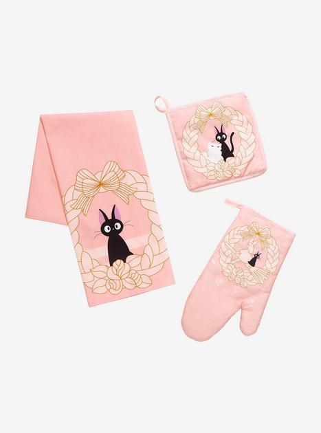 Studio Ghibli Kiki’s Delivery Service Jiji & Lily Wreath Kitchen Set - BoxLunch Exclusive