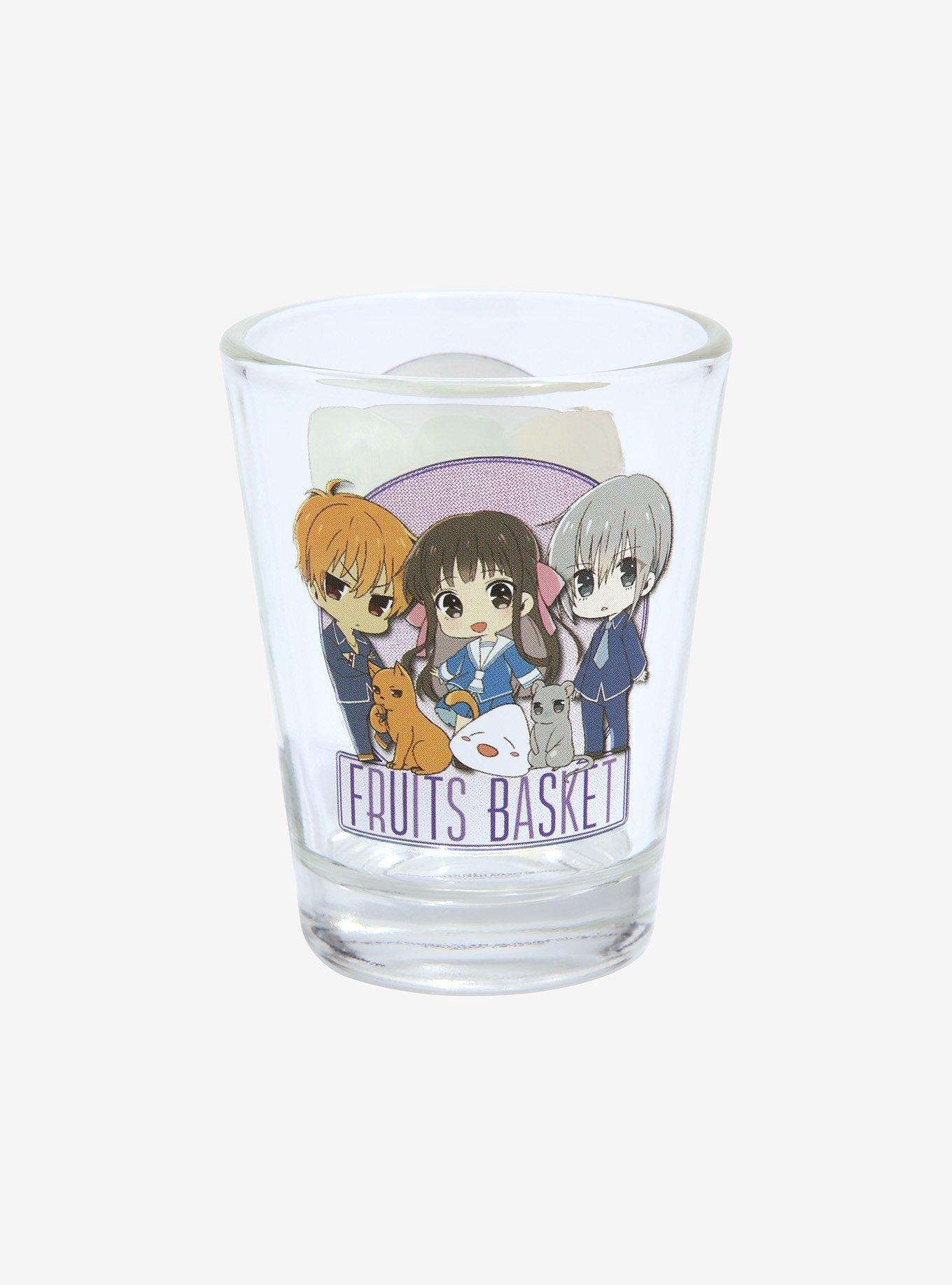Fruits Basket Chibi Characters Mini Glass - BoxLunch Exclusive, , hi-res