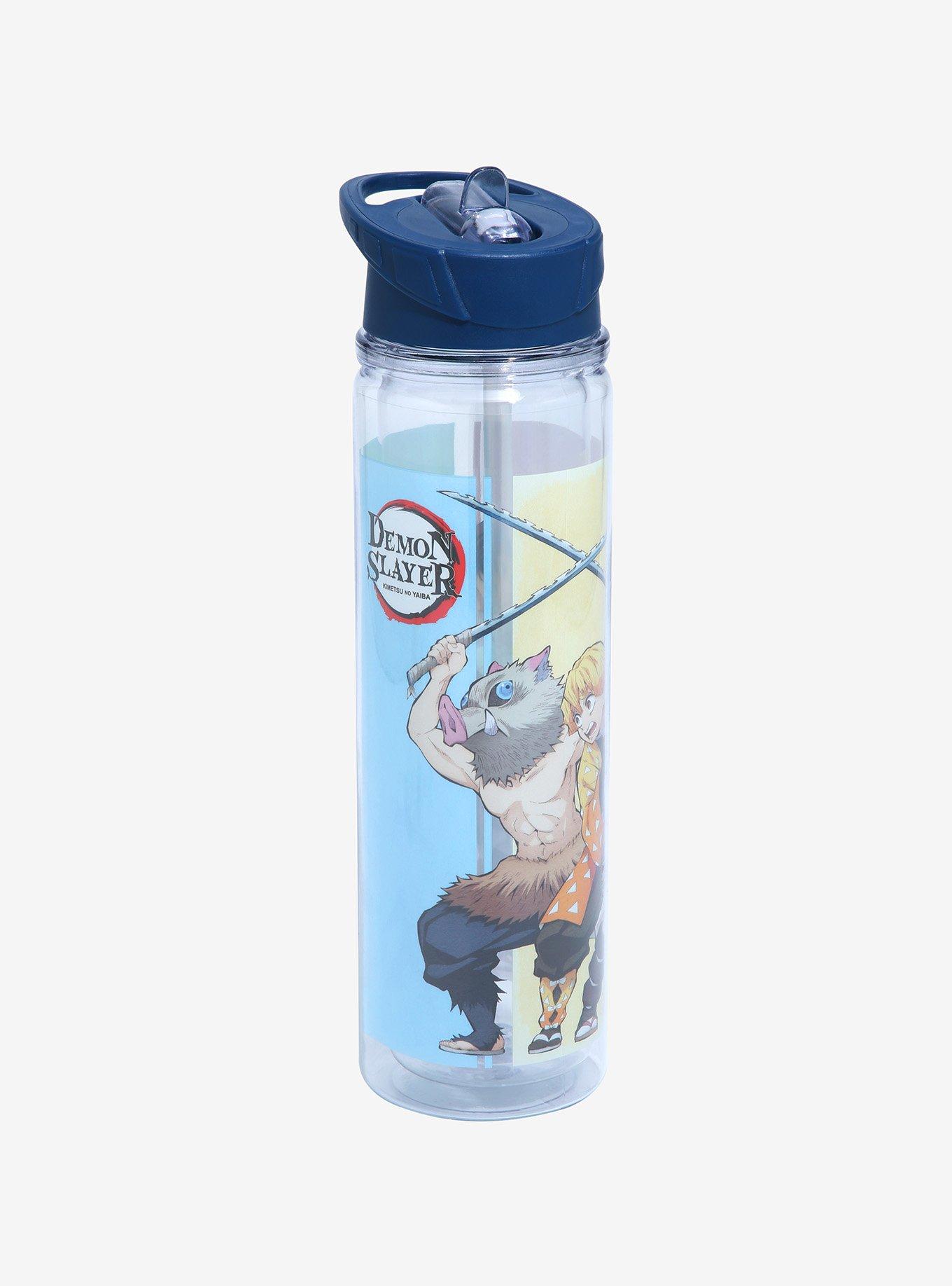 Demon Slayer: Kimetsu no Yaiba Group Panels Water Bottle, , hi-res