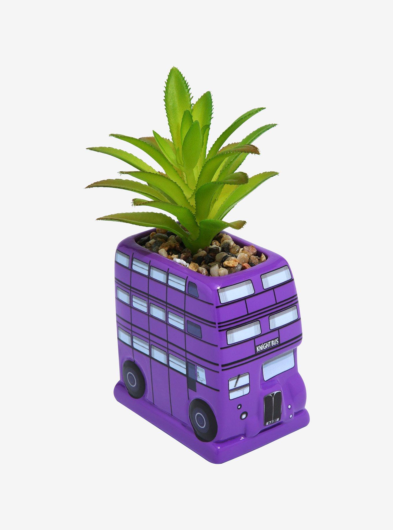 Harry Potter Knight Bus Faux Succulent Planter, , hi-res