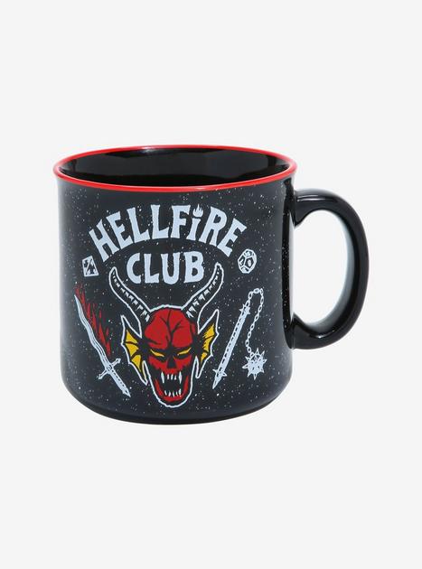 Stranger Things Hellfire Club Mug - Black