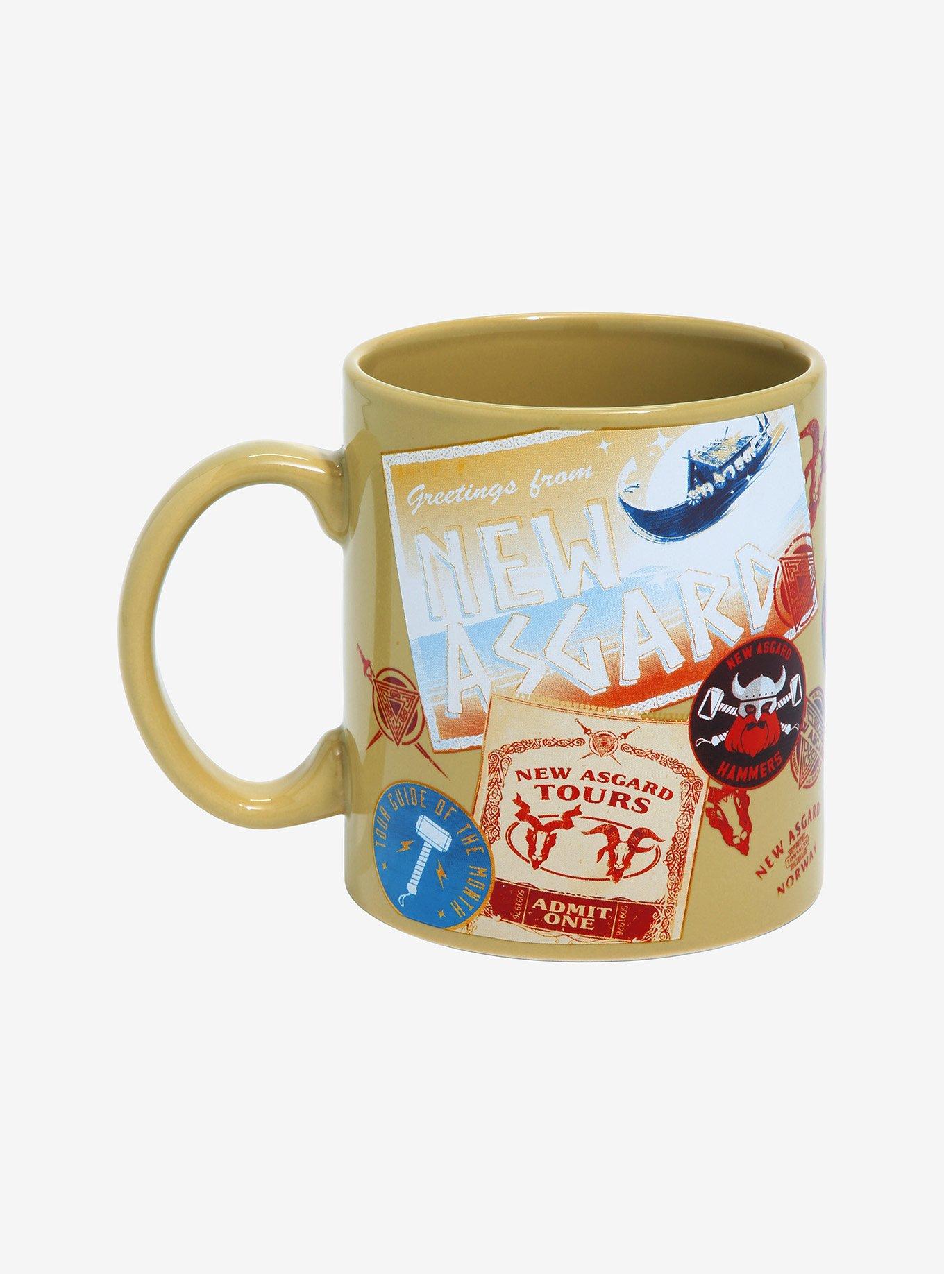Marvel Thor: Love and Thunder New Asgard Postcard Mug, , hi-res