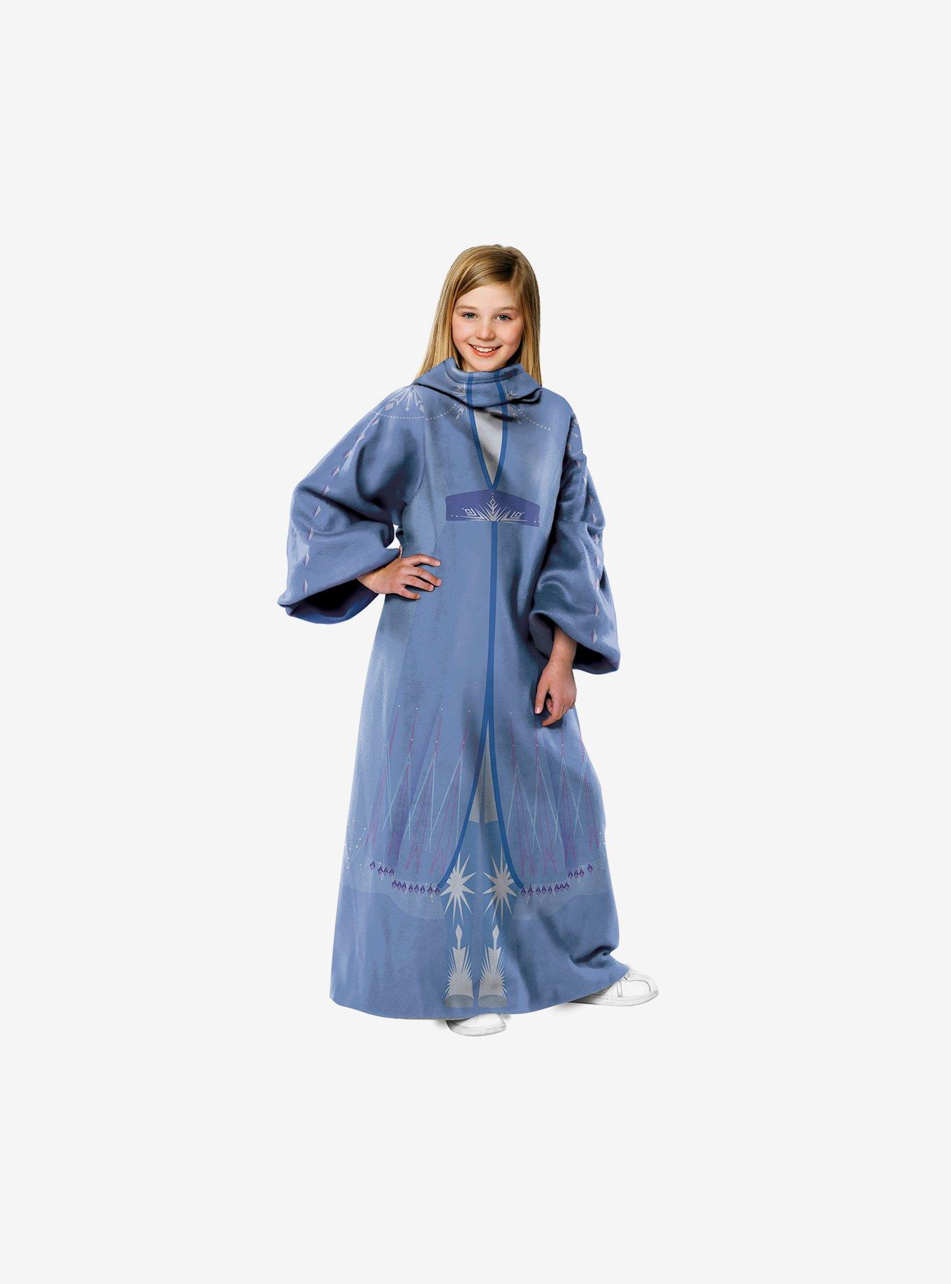 Disney Frozen 2 Elsa Fall Gown Panel Blanket, , hi-res