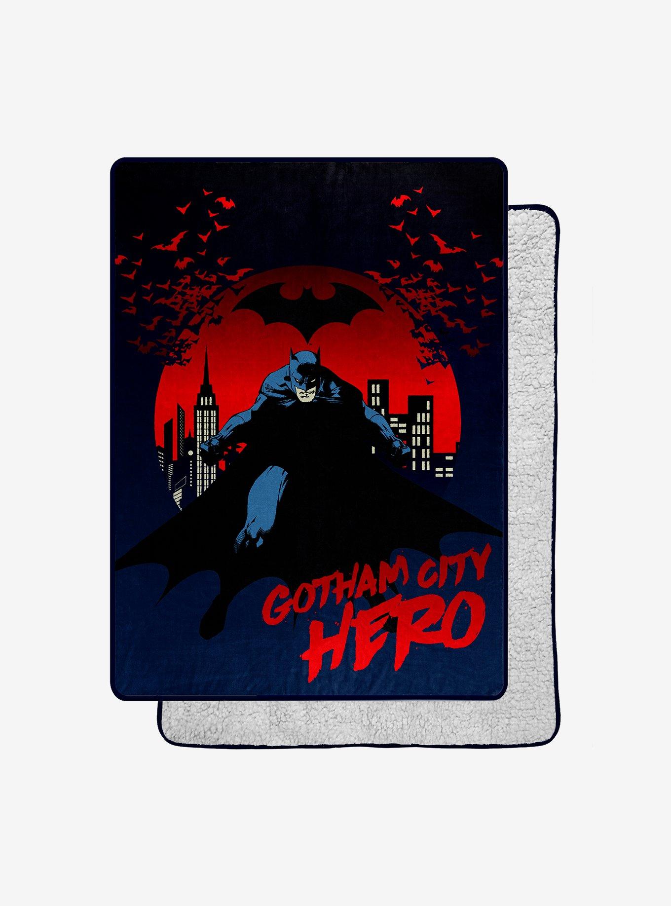 DC Comics Batman Gotham City Hero Throw