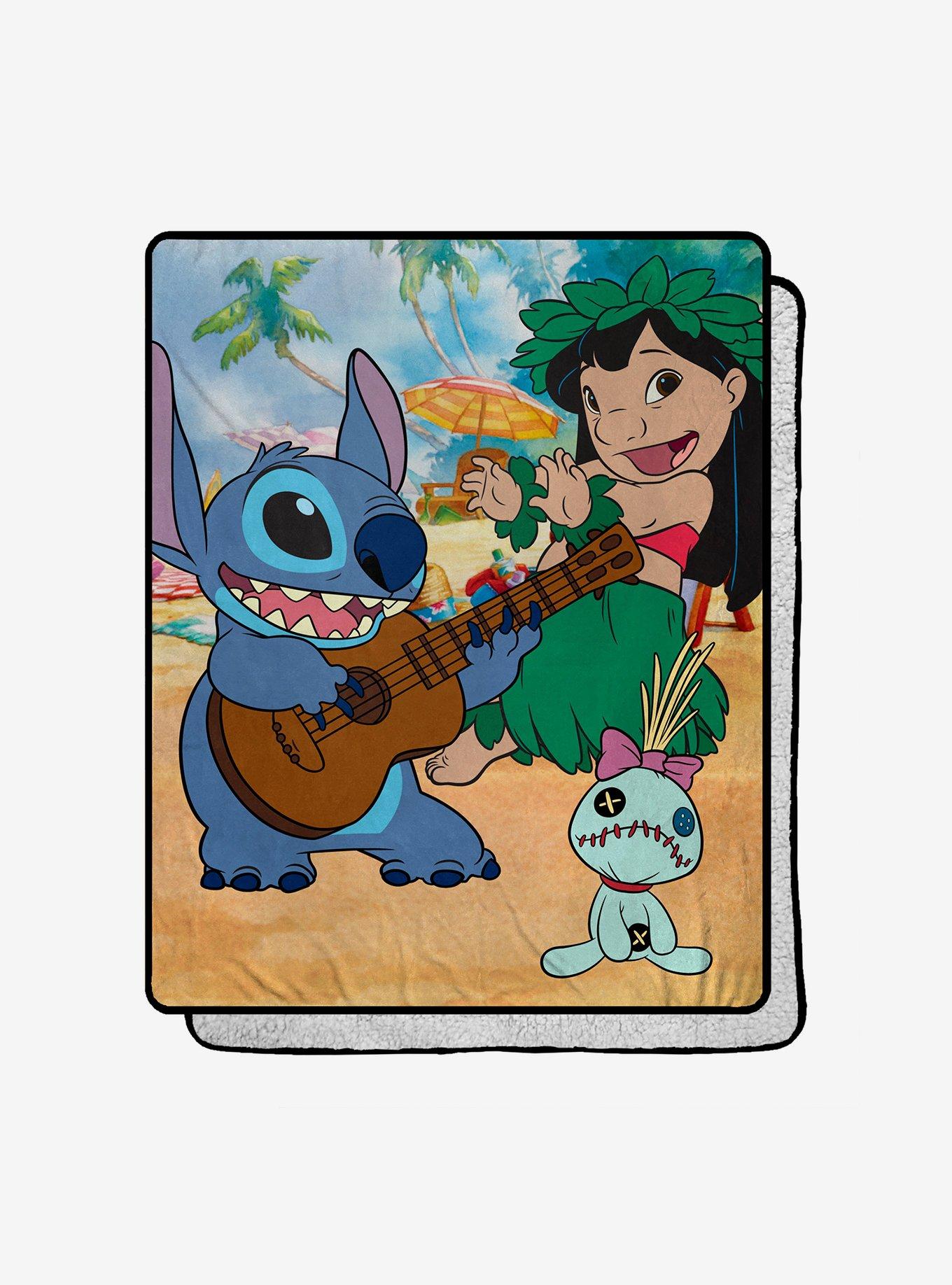 Hot Topic Disney Lilo & Stitch Tropical Mix Throw